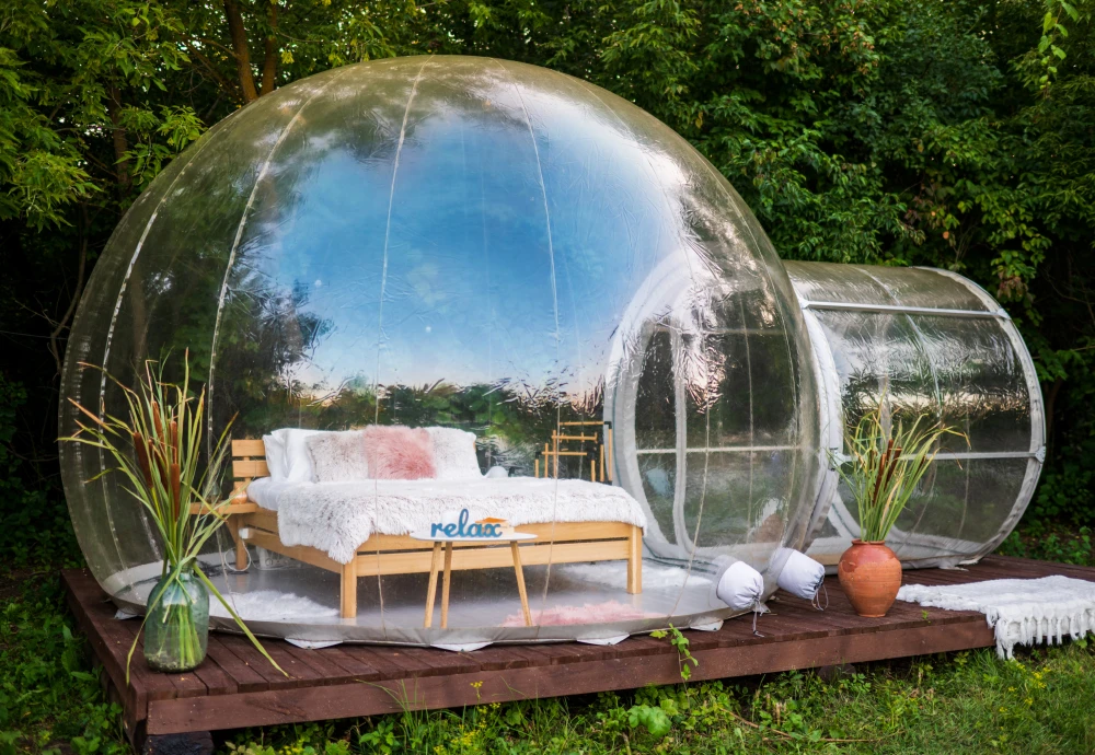 big bubble tent