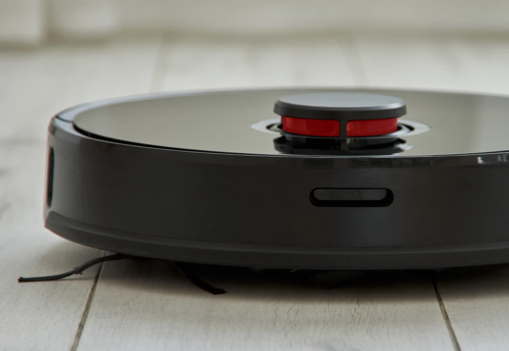 robot vacuum cleaner with mop self-empty base