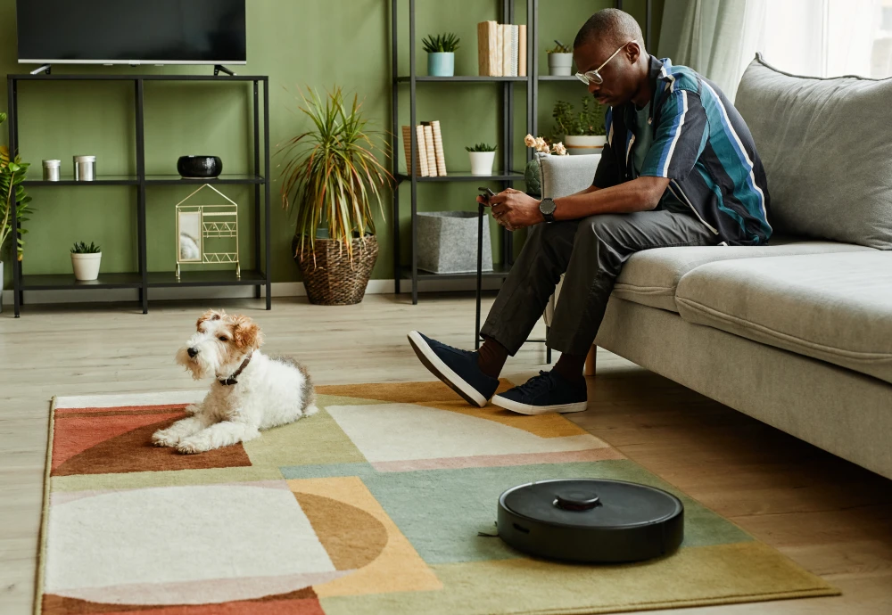 robotic vacuum cleaner with map navigation function